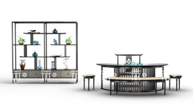 新中式办公家具 传统文化内涵和现代美感的结合