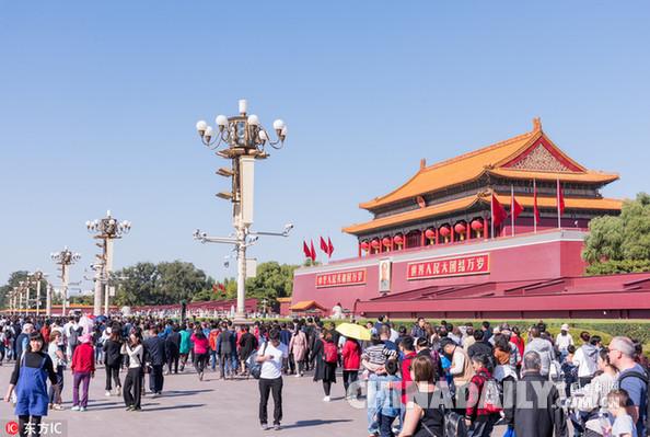 2018国庆黄金周国内旅游收入突破5990亿元 1