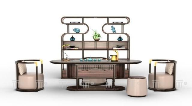 新中式办公家具 传统文化内涵和现代美感的结合