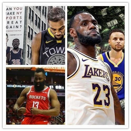 福布斯公布NBA球队价值排行榜!