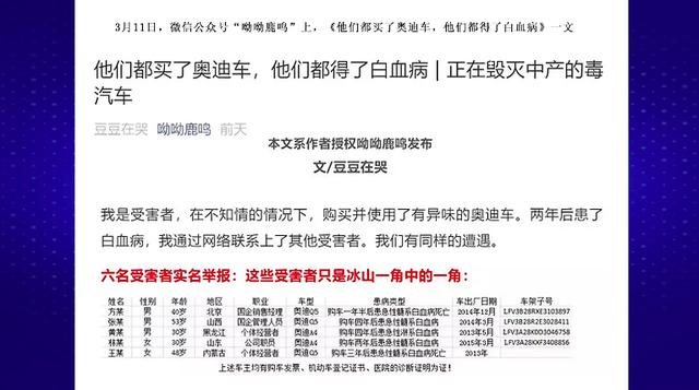 开奥迪车患白血病?车内“毒气”背后的真相曝光 你中招了没?