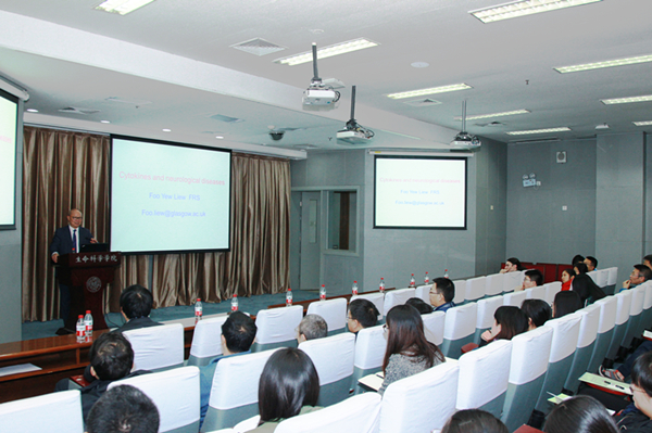 英国皇家科学院院士刘富友来校作学术报告