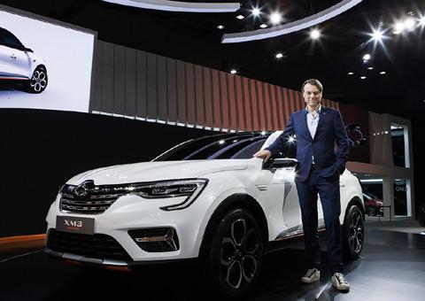 雷诺三星汽车的2019首尔车展