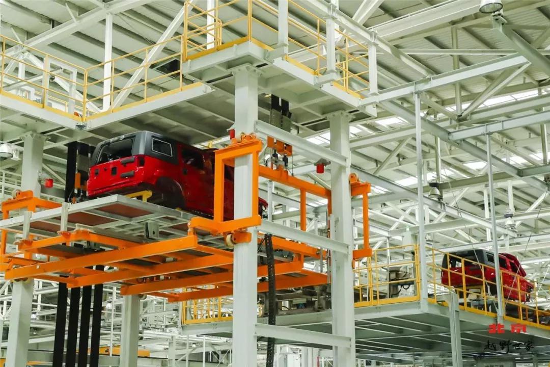 我去北汽越野车工厂逛了一圈