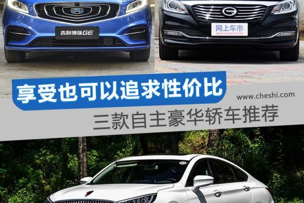 享受也追求性价比 三款自主豪华轿车推荐