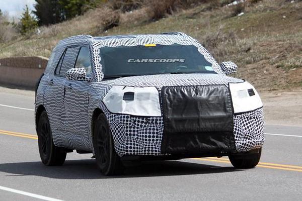 全新福特探险者海外谍照曝光