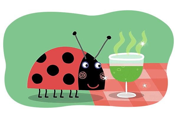 但他会制作各式物品,尤其是好玩的玩具 目前和家人都在精灵大树中生活