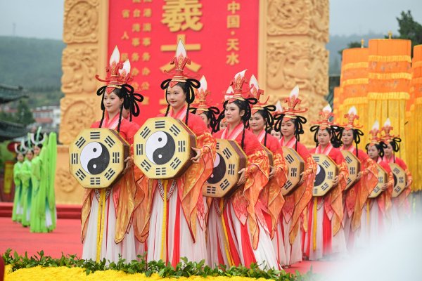 甘肃天水：2026（丙午）年公祭中华人文始祖伏羲大典举行