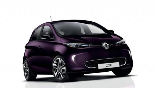 欧洲最好卖的电动车 可爱巨无敌的雷诺ZOE长春车天下汽车街拍   ​