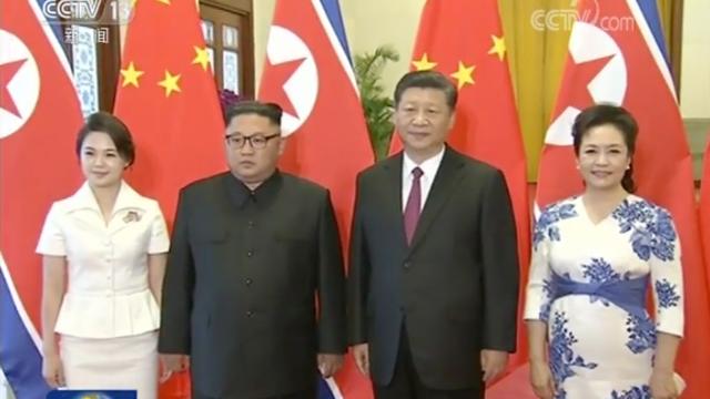 习近平在人民大会堂举行仪式欢迎金正恩