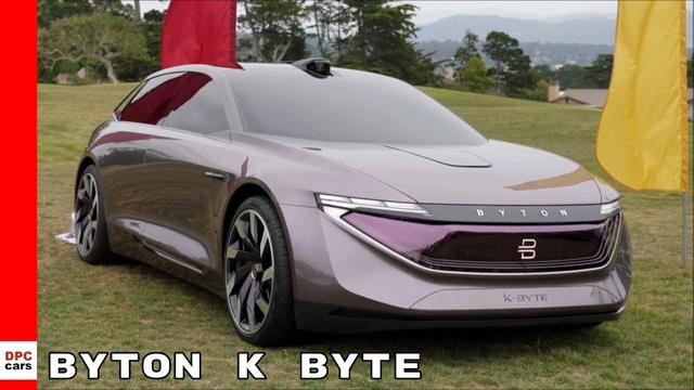 拜腾K Byte纯电动概念车亮相圆石滩车展
