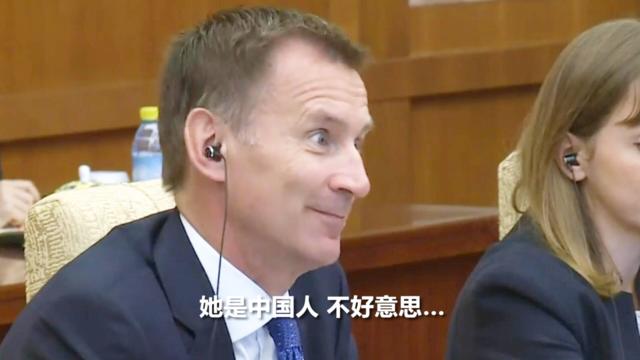 曾把中国妻子说成日本人的英外相访日 发日文演讲