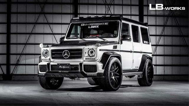 虽然没改动力,价格却不低!宽体Liberty Walk AMG G63要你好看