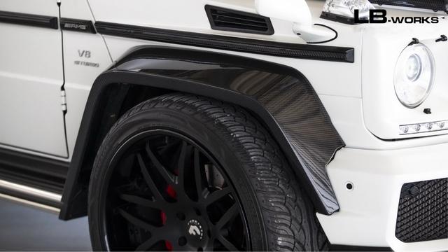 虽然没改动力,价格却不低!宽体Liberty Walk AMG G63要你好看