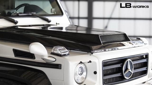 虽然没改动力,价格却不低!宽体Liberty Walk AMG G63要你好看