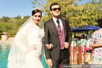 西热力江大婚男帅女靓