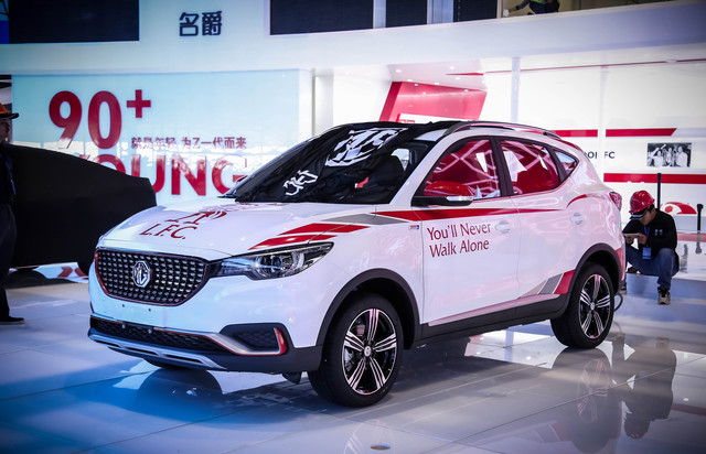 球迷标配？名爵ZS利物浦亮相上海车展