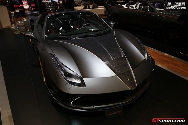 敞篷版本Mansory Siracusa 4XX Spider