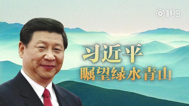 习近平瞩望绿水青山