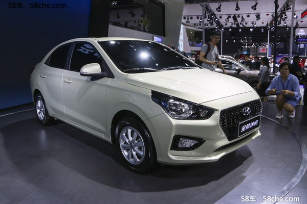 2017重庆车展 北京现代全新瑞纳全球首发