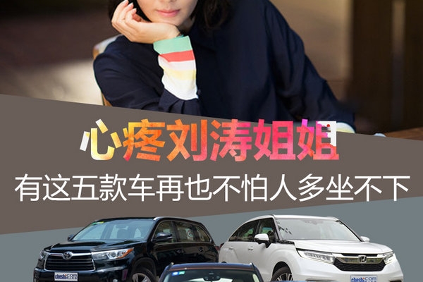 心疼刘涛姐姐 有这五款车再也不怕人多坐不下