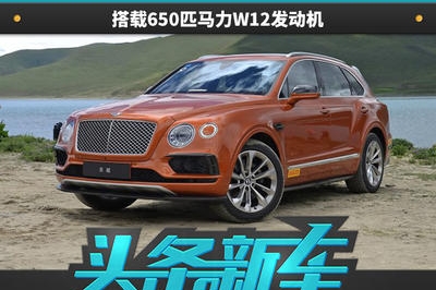 宾利添越全新Speed版本曝光  搭载650匹马力的W12发