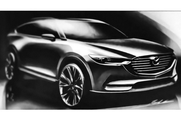 马自达CX-8设计图曝光 疑似7座版本CX-5