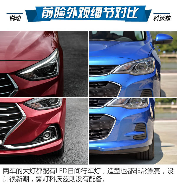 90后的新三样现代悦动对比雪佛兰科沃兹-图2