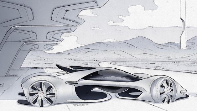 曝迈凯伦终极超跑渲染图 或为P1替代品