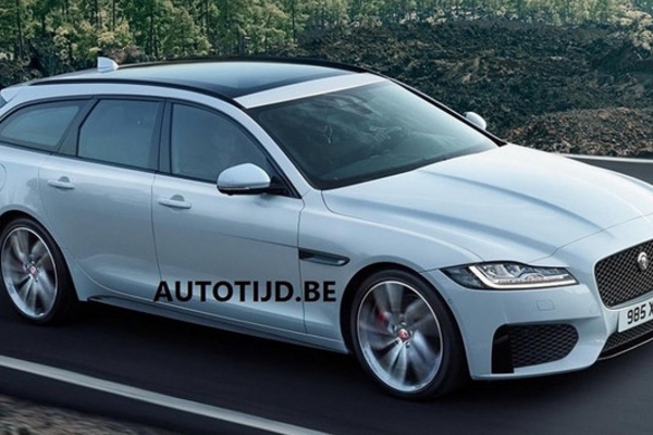 捷豹新XF Sportbrake提前曝光 今日发布