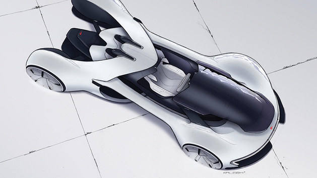 曝迈凯伦终极超跑渲染图 或为P1替代品