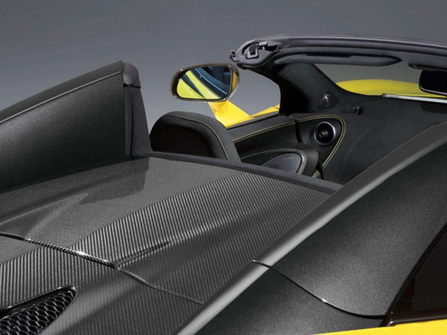 迈凯伦570S Spider官图亮相 月底发布