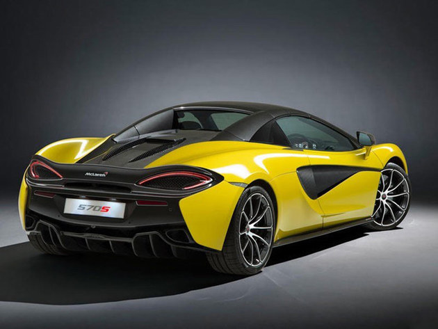 迈凯伦570S Spider官图亮相 月底发布