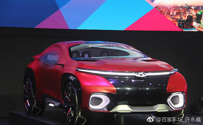 奇瑞这款概念车 将是未来奇瑞一系列新车的原型车