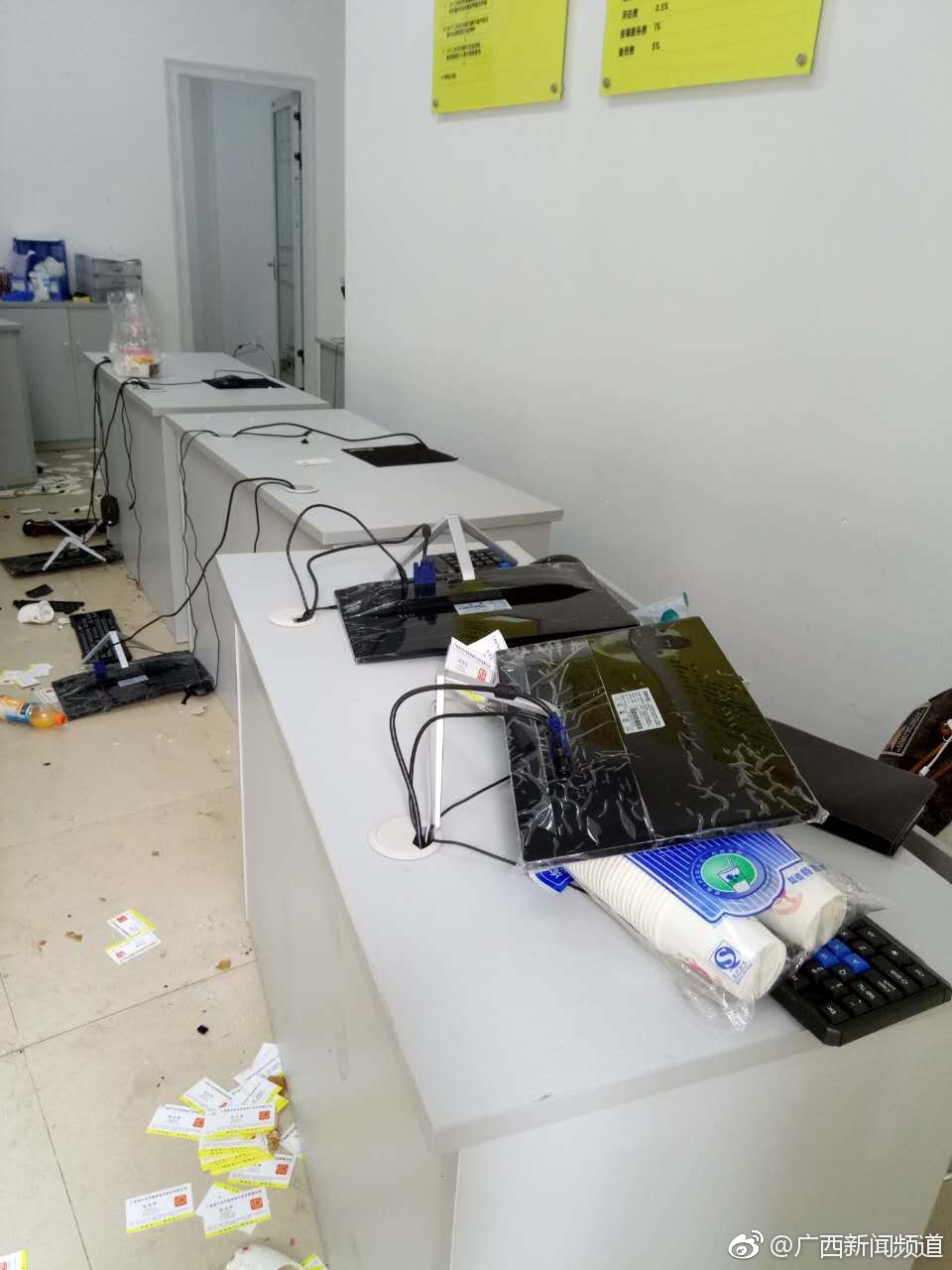 南宁:新店开张一个月 业绩蒸蒸日上就遭人打砸