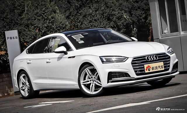 抢先实拍新款奥迪A5 变化巨大／攻击性骤增