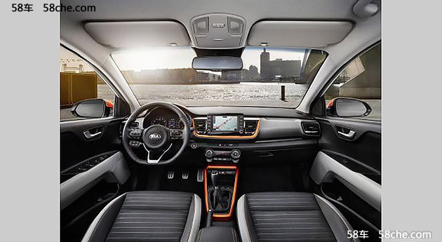 起亚Stonic官图曝光 与现代KONA同平台