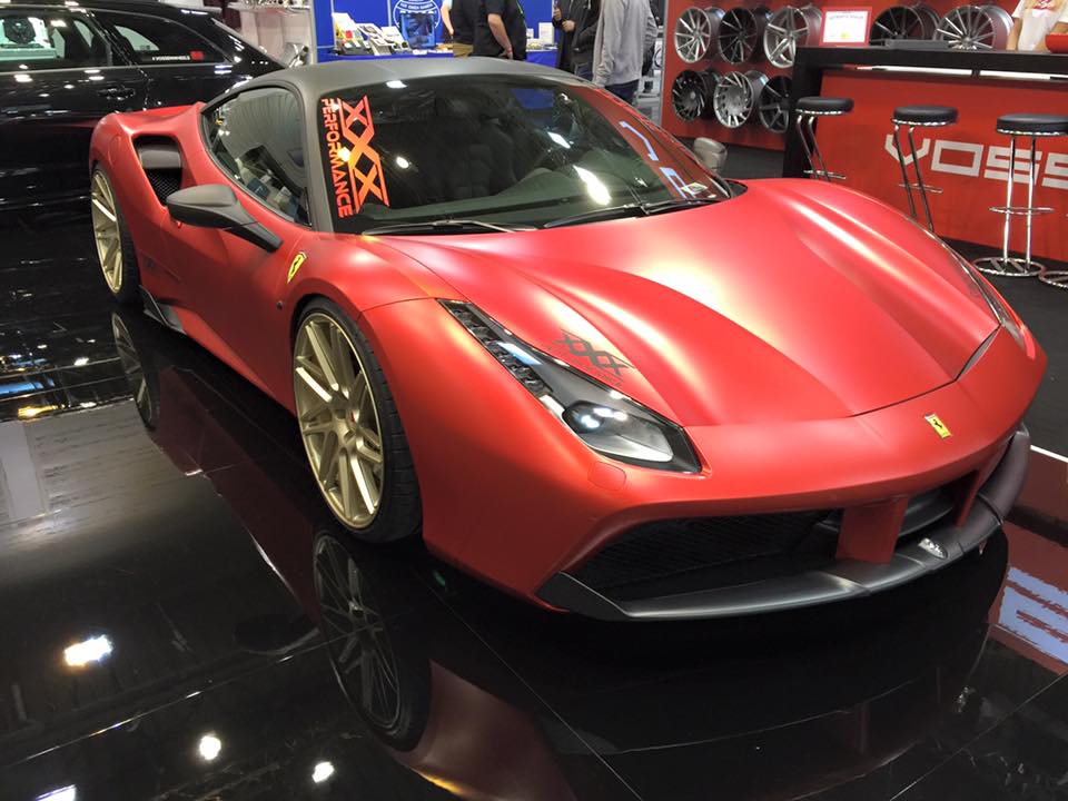 法拉利488 GTB ，最大功率被提升至850hp