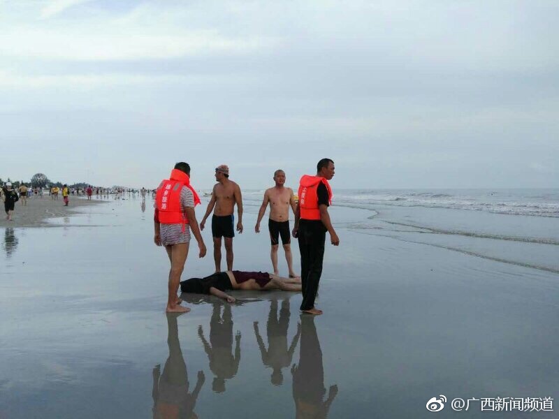 广西北海发生6人溺水事故 4人死亡1人失联