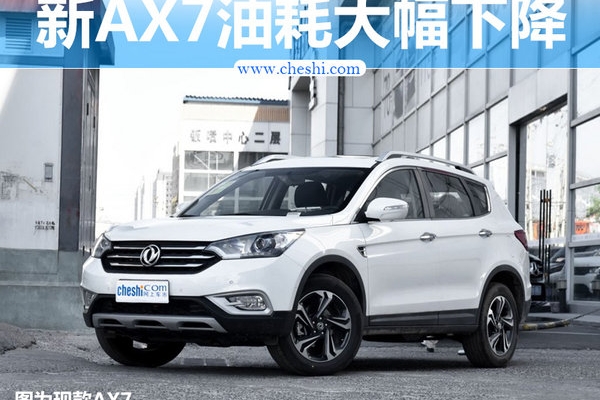 东风风神新AX7增1.6T发动机 油耗大幅下降