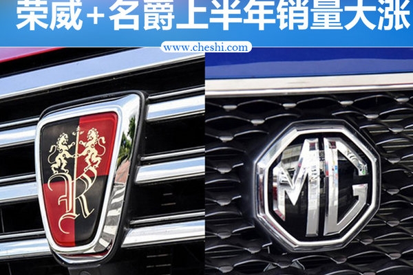 荣威MG上半年销量同比大涨113% SUV将达8款
