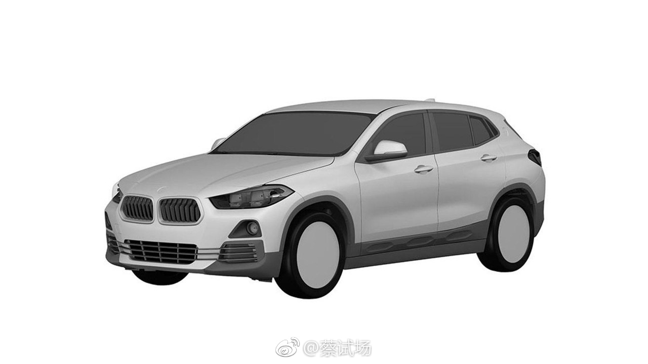 宝马全新SUV X2专利图曝光