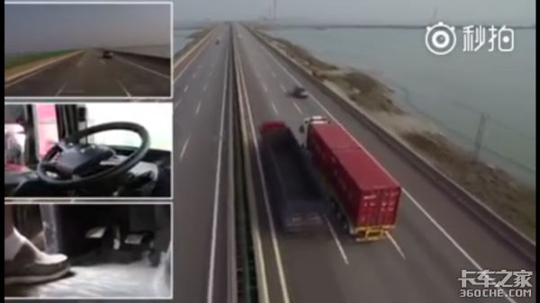 图森系统来帮忙 陕汽HD做自动驾驶测试