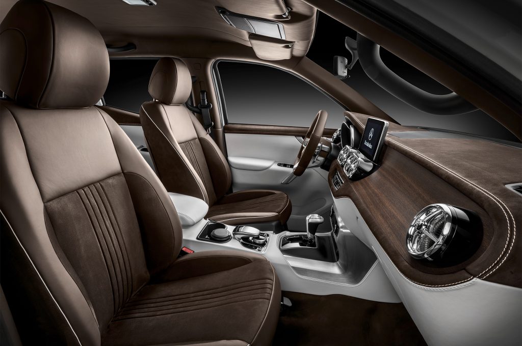 皮卡才是男人的浪漫 奔驰X级车型即将量产