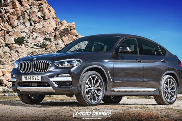 曝宝马新X4效果图 或直接作为新一代亮相