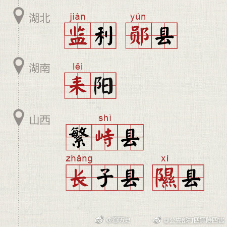 令人頭痛的中國(guó)地名：你知道盱眙怎么讀嗎？(圖3)