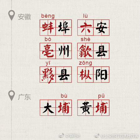 令人頭痛的中國(guó)地名：你知道盱眙怎么讀嗎？(圖6)