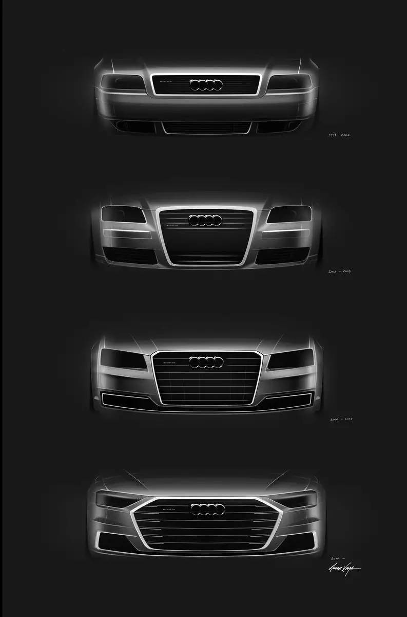 谁说旗舰只要奢华,科技感爆棚的新A8你怎么看?