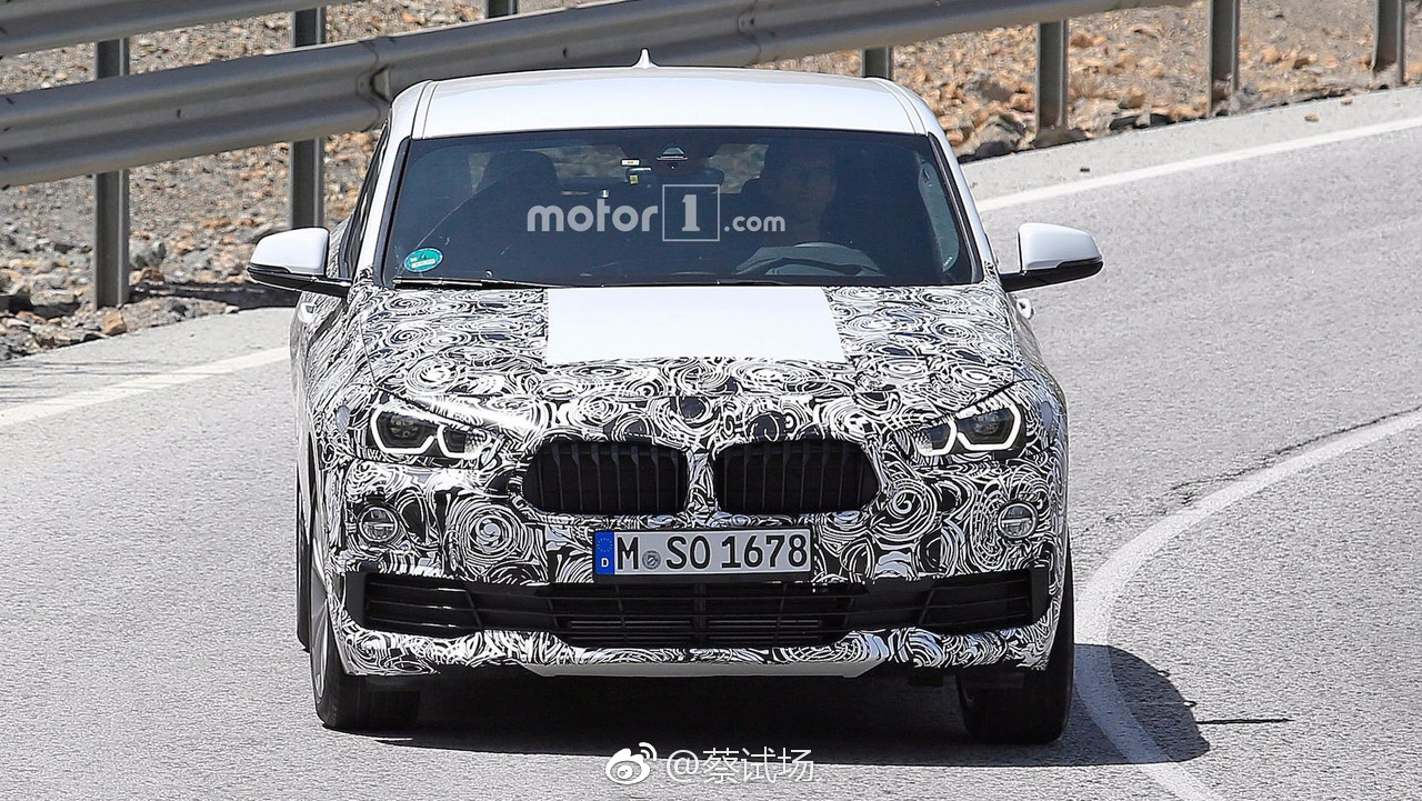  宝马X2及其内饰曝光：X2测试车曝光，采用量产车壳和内饰