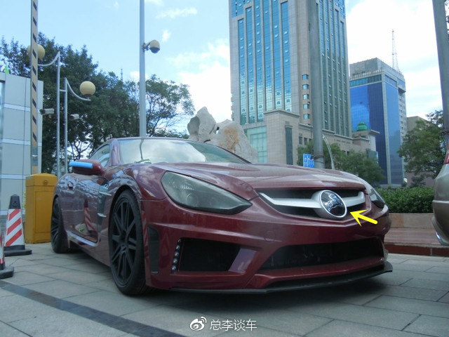 这是国产车吗？看车标像国产汉腾，售价1200万，中国只有7辆